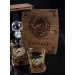gift for men Personalized whiskey gift set,gifts for dad,Whiskey decanter,Game master, Dragon, geek culture, fantasy