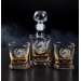 gift for men Personalized whiskey gift set,gifts for dad,Whiskey decanter,Game master, Dragon, geek culture, fantasy