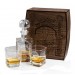 gift for men Personalized whiskey gift set,gifts for dad,Whiskey decanter,Game master, Dragon, geek culture, fantasy