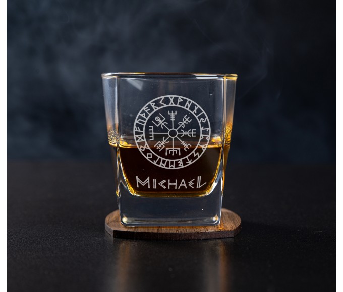 Personalized whiskey gift set,- set number 84 