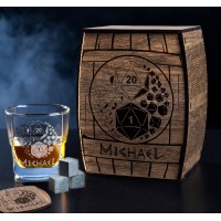 Personalized whiskey gift set,- set number 88 