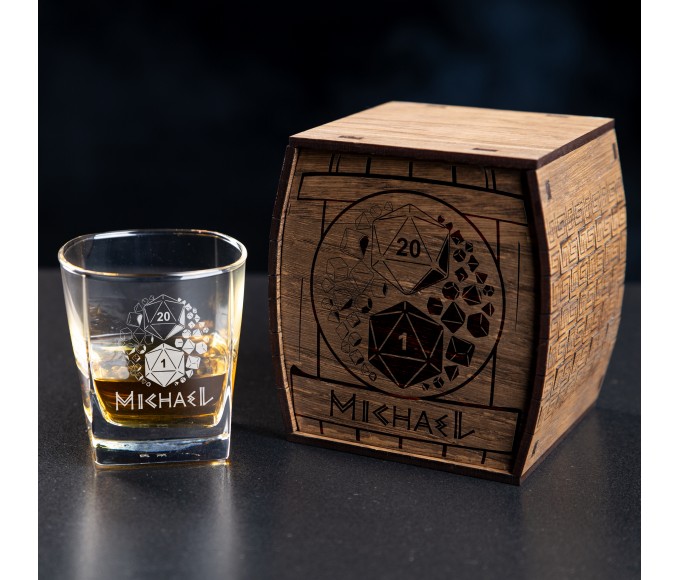 Personalized whiskey gift set,- set number 88 