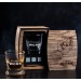 Personalized whiskey gift set because  work