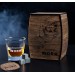 Personalized whiskey gift set because  work