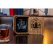 Game master personalized whiskey gift set in wood box 