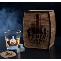 Personalized whiskey gift set - set number 97