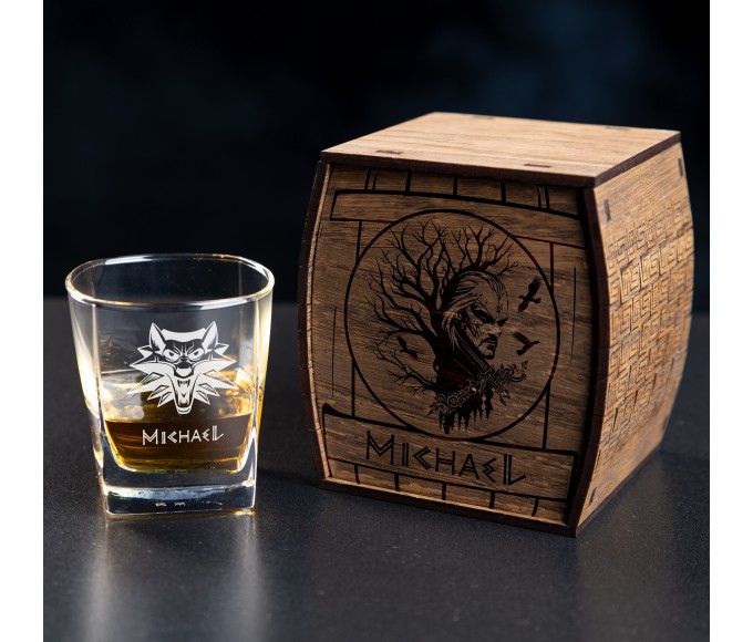 Personalized Whiskey Gift Set Hero from the game