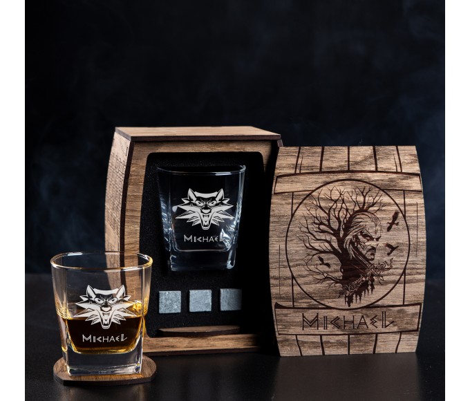 Personalized Whiskey Gift Set Hero from the game