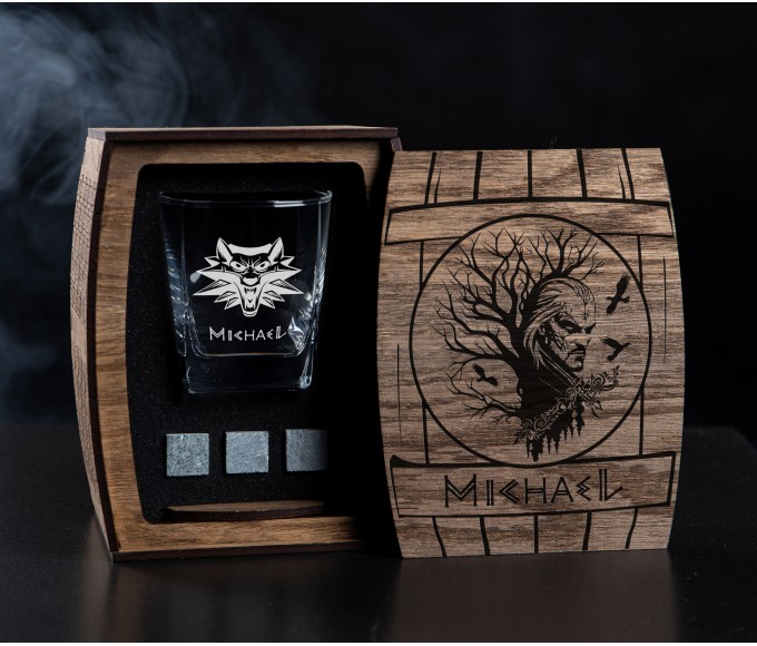 Personalized Whiskey Gift Set Hero from the game