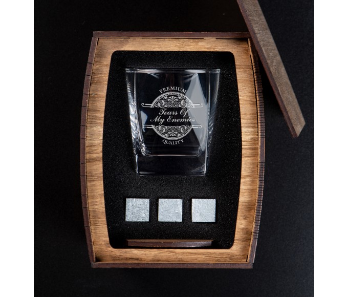 Personalized Whiskey Gift Set tears of my enemies