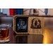 Game master personalized whiskey gift set in wood box 