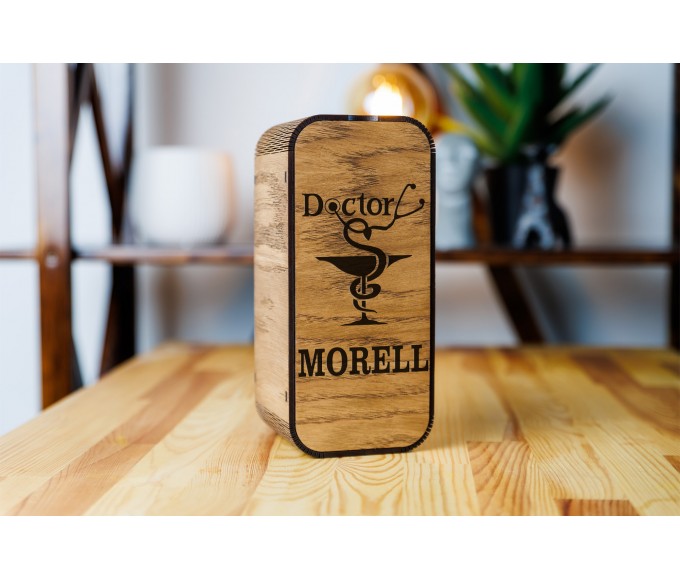 Personalized beer gift set  for doctor