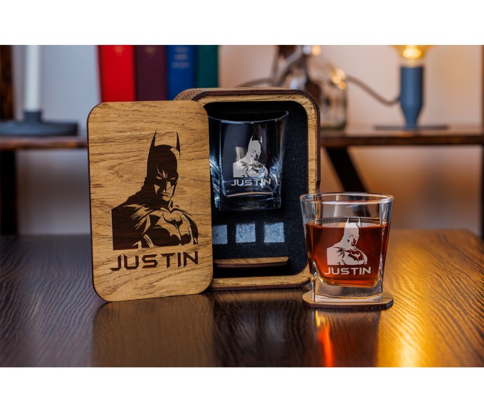 Personalized set whiskey 