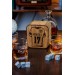  Personalized whiskey gift set in wood box  