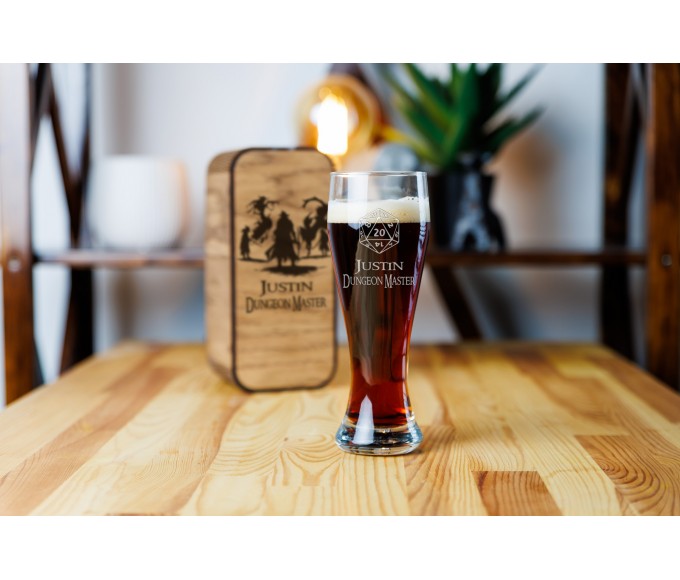 Personalized beer gift set Game master