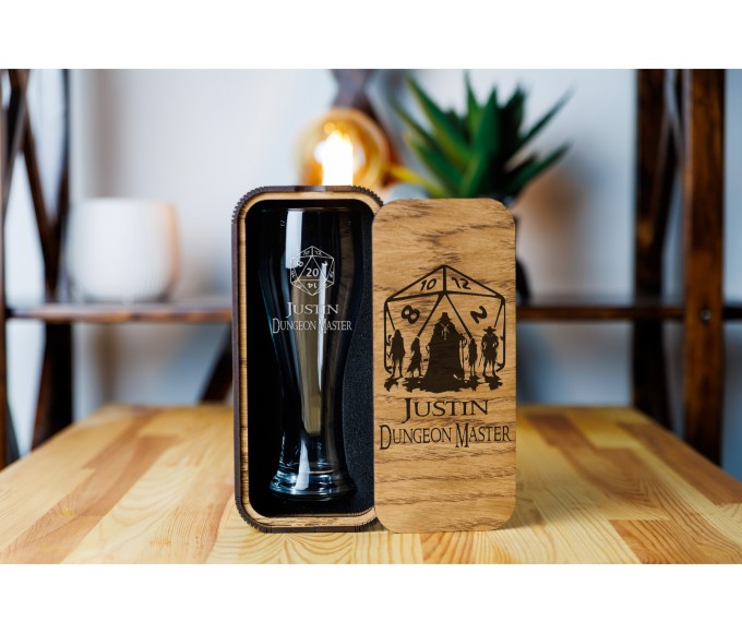 Personalized beer gift set Game master