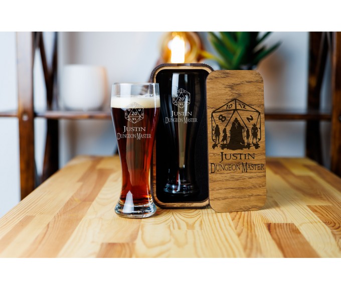 Personalized beer gift set Game master