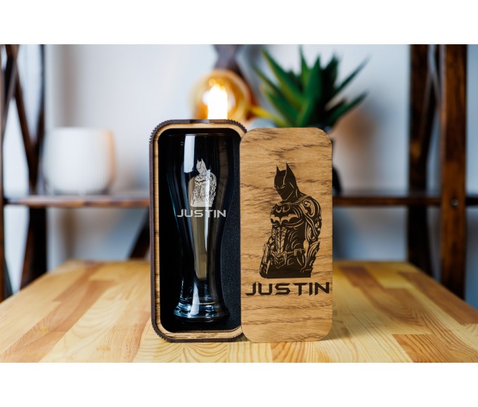 Personalized beer gift set 