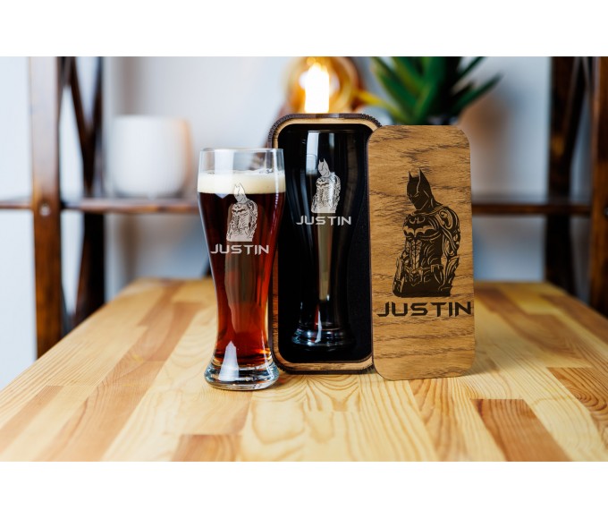 Personalized beer gift set 