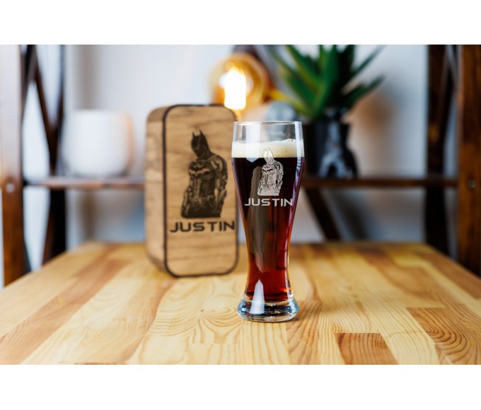 Personalized beer gift set 