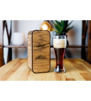 Personalized beer gift set Aviator