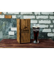 Personalized beer gift set 