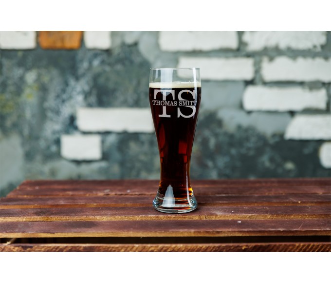 Personalized beer gift set 