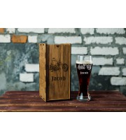 Personalized beer gift set 