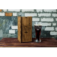 Personalized beer gift set 