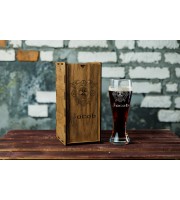 Personalized beer gift set 