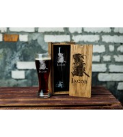 Personalized beer gift set 