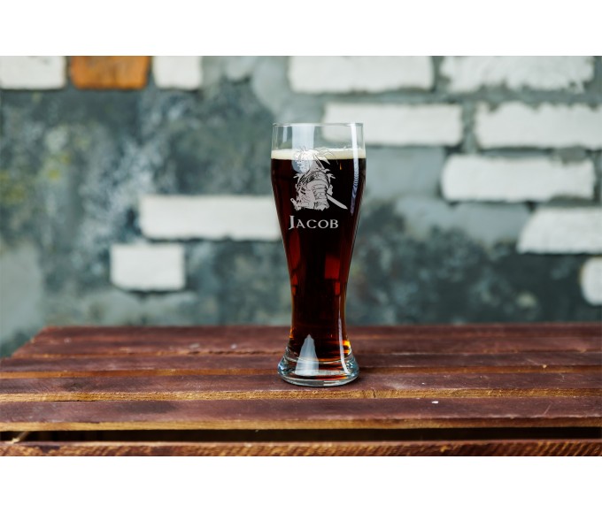 Personalized beer gift set 