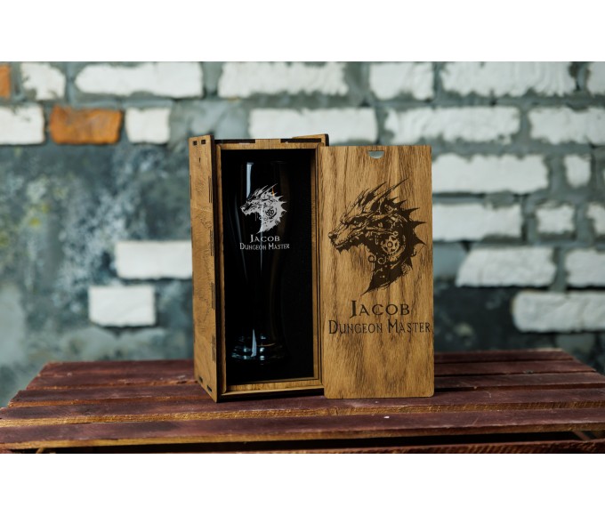 Personalized beer gift set 
