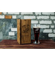 Personalized beer gift set 