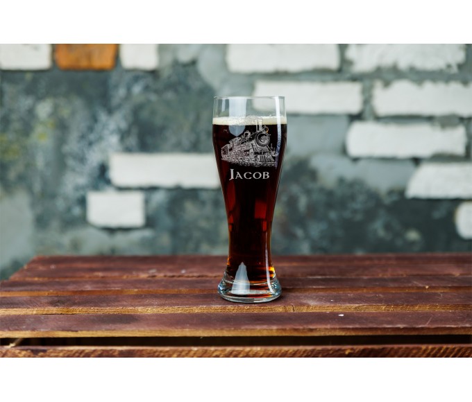Personalized beer gift set 
