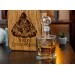 Personalized decanter gift set