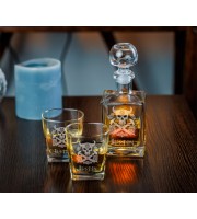 Personalized decanter gift set